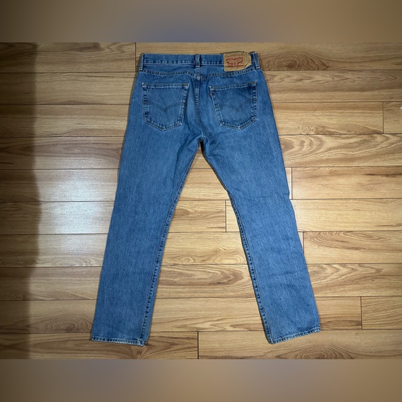 LEVI’S - 501S - JEANS - STRAIGHT FIT - SIZE 32 X 32 - BLUE - Picture 2 of 2